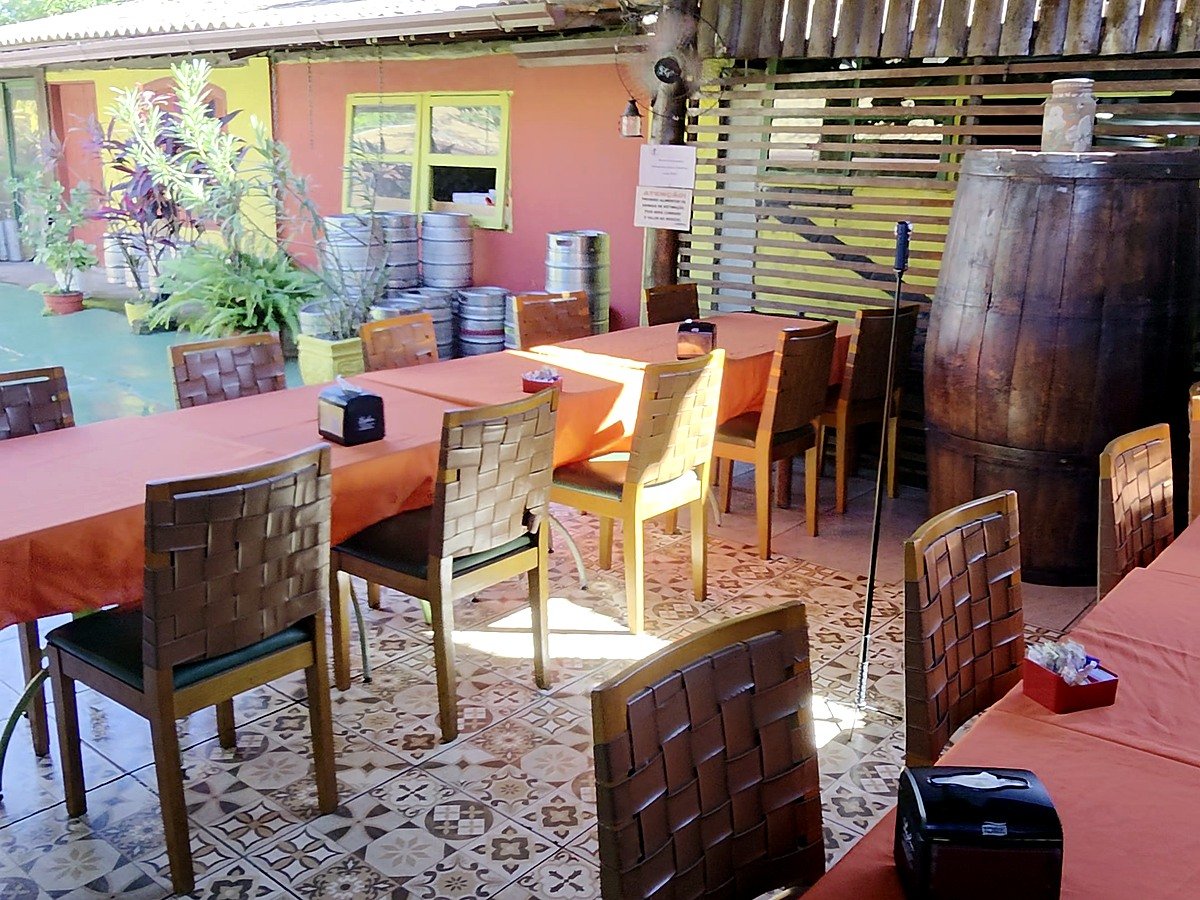 Cafeteria integrada ao complexo