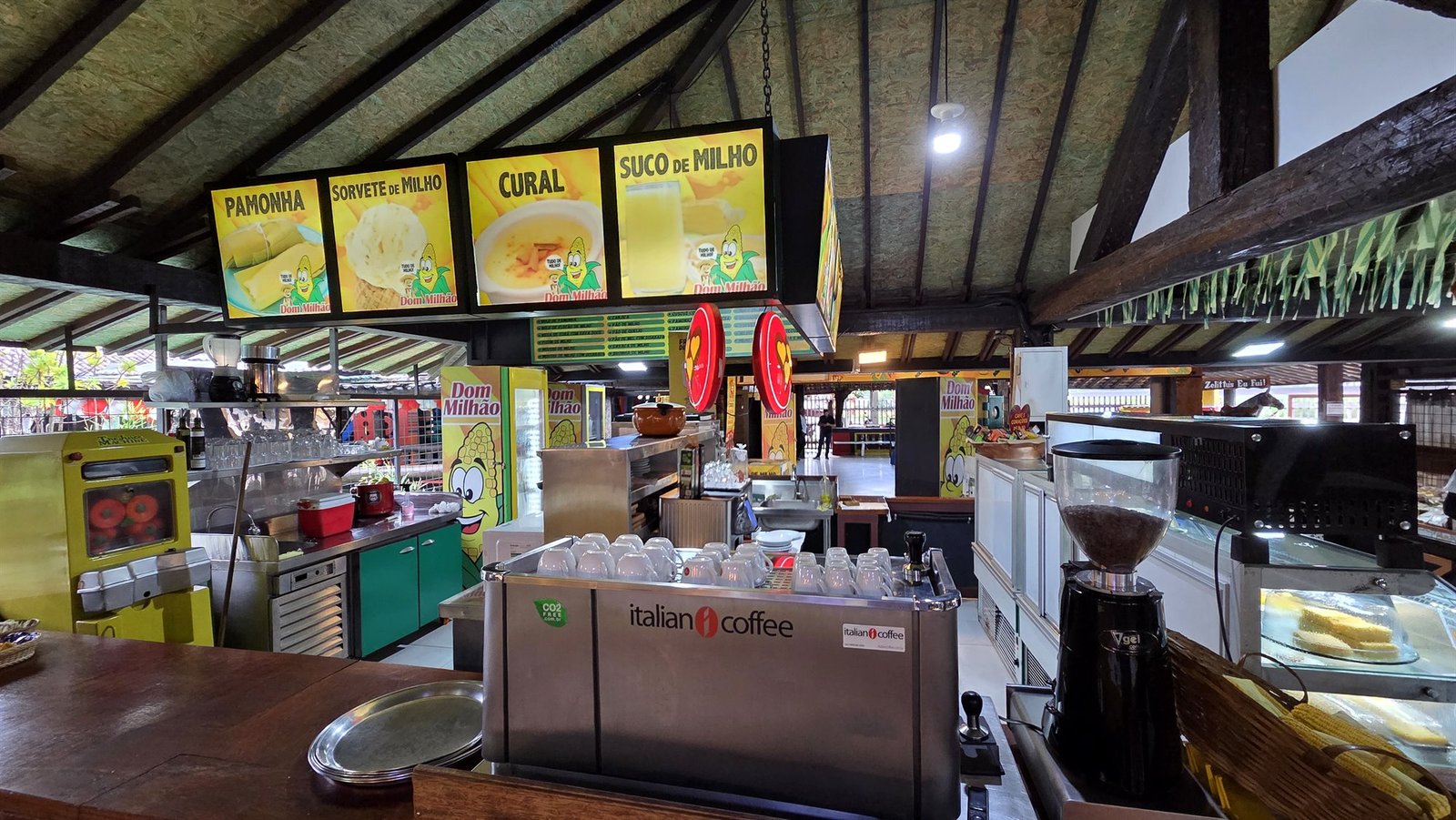 Área de café